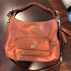 COACH Leather Hobo Shoulder Bag & Crossbody